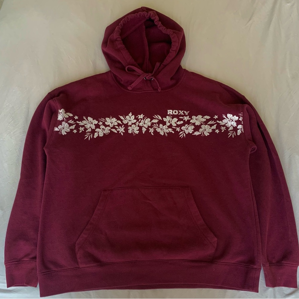 Roxy Shoreside Burgundy Hoodie